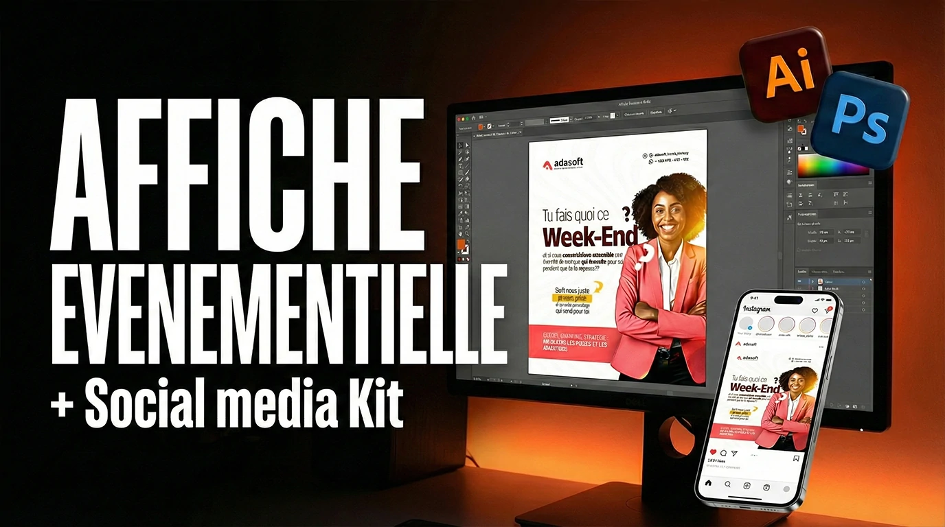 Service Affiche + Social